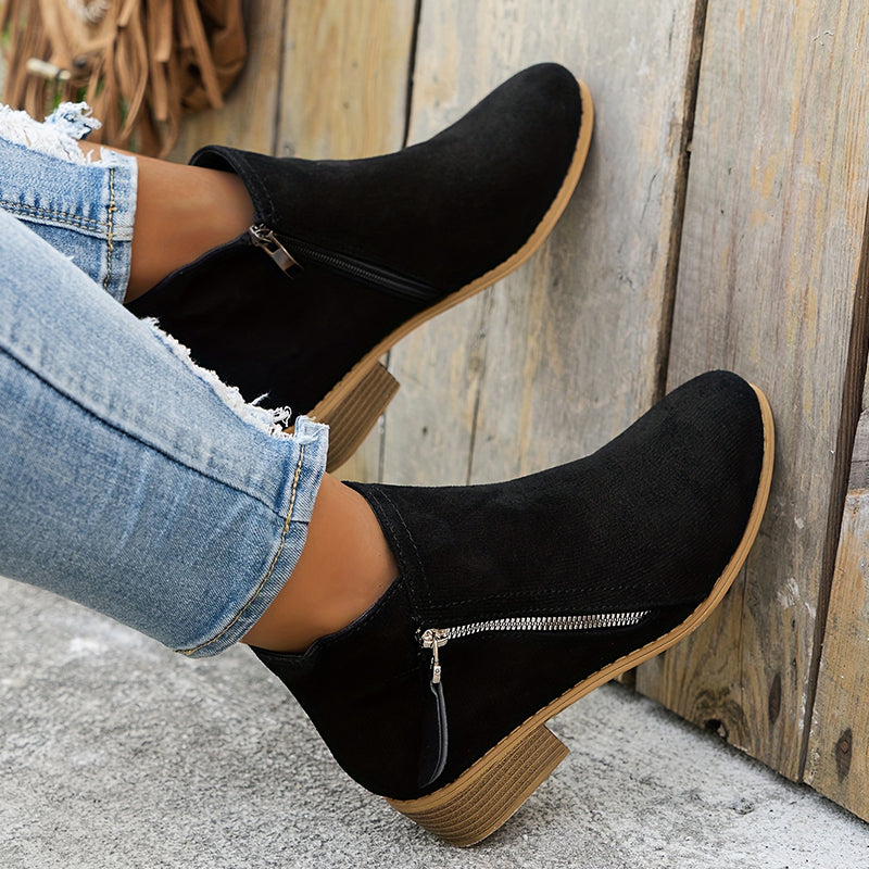 Elegant Zipper Shoes for Women | Comfortable Design | Casual Footwear