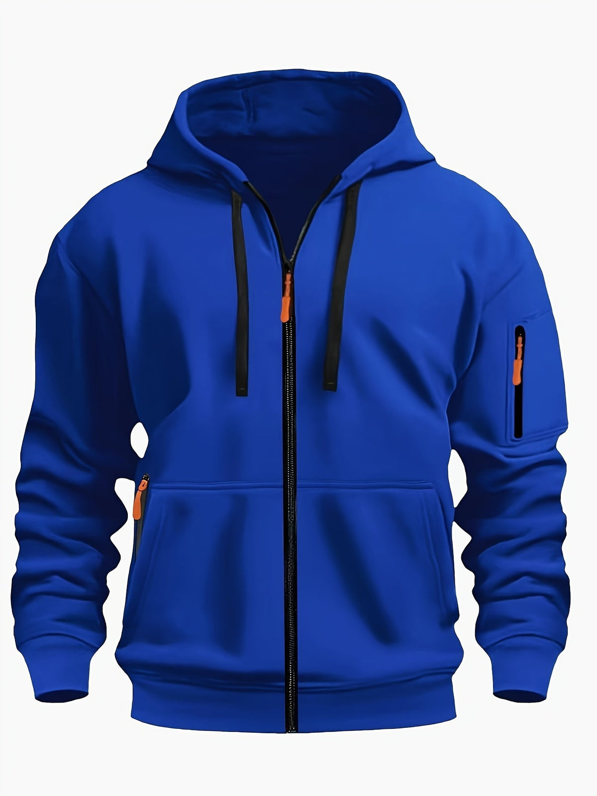 Zip-Up Hoodie for Everyday Wear | Comfortable Cotton Blend | Casual Style