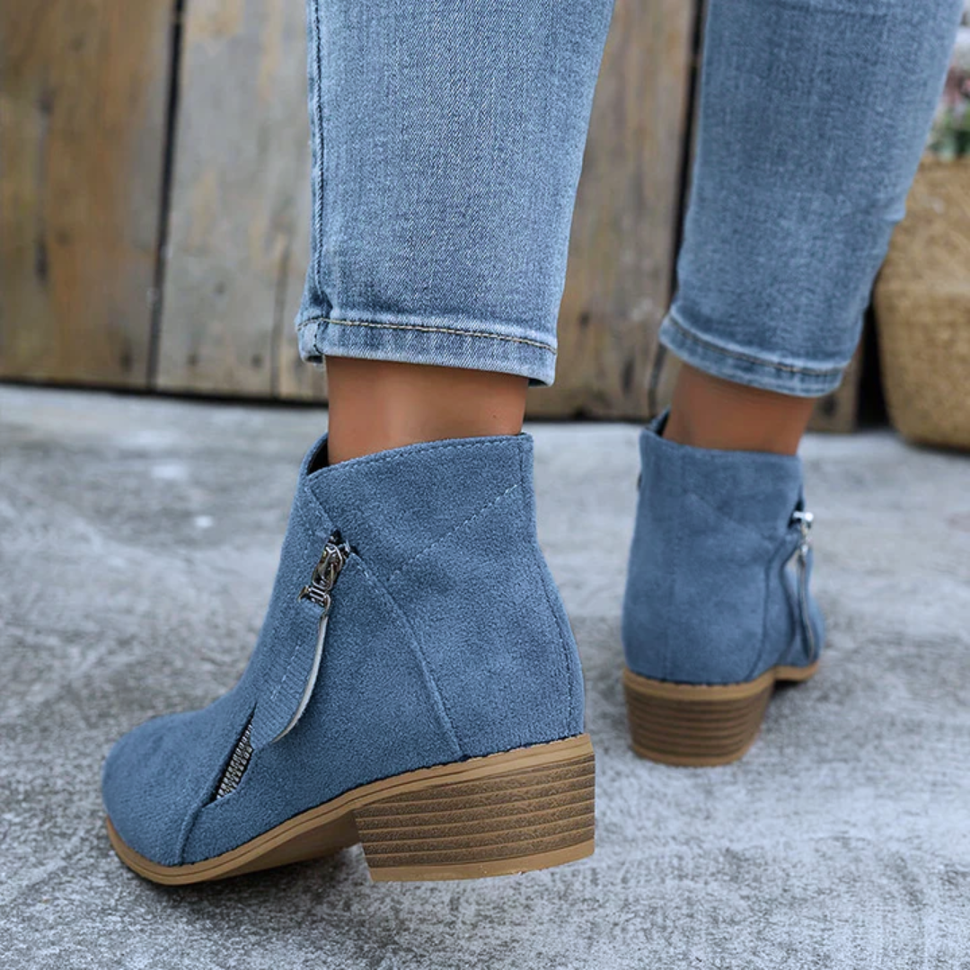 Elegant Zipper Shoes for Women | Comfortable Design | Casual Footwear