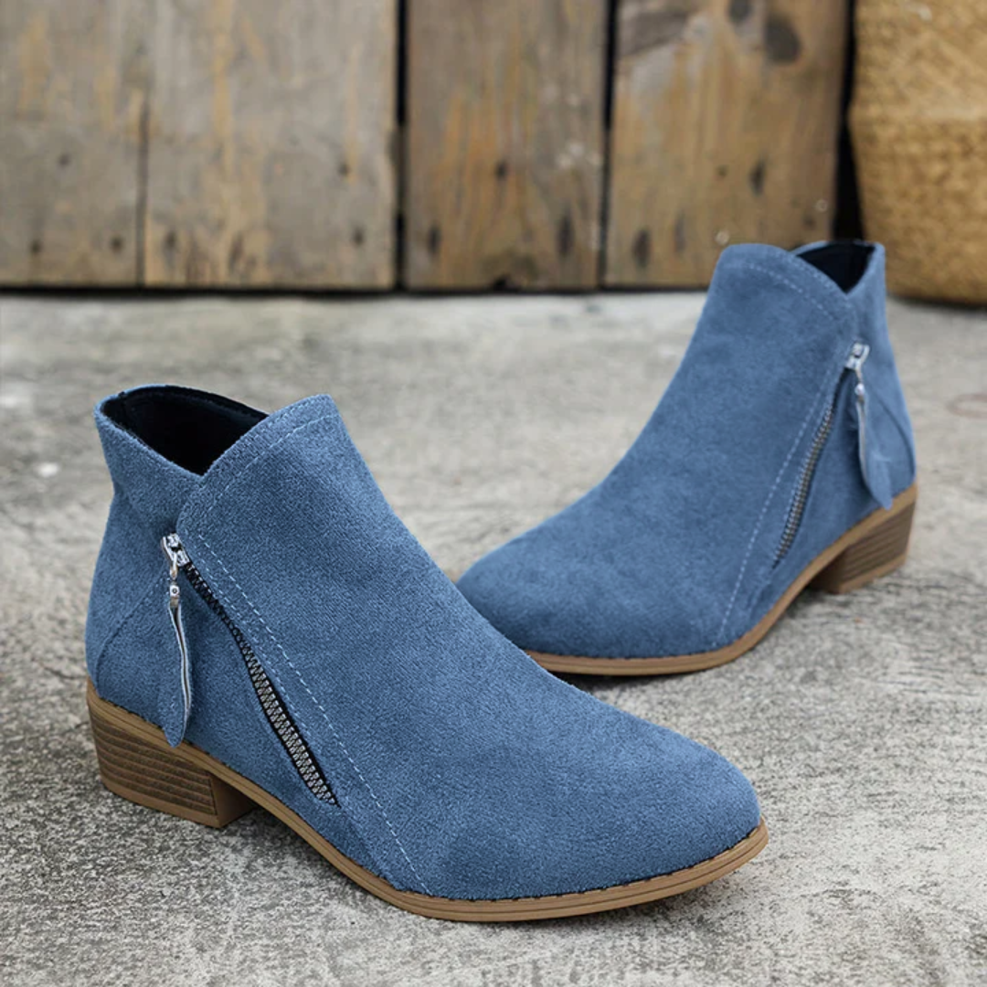 Elegant Zipper Shoes for Women | Comfortable Design | Casual Footwear