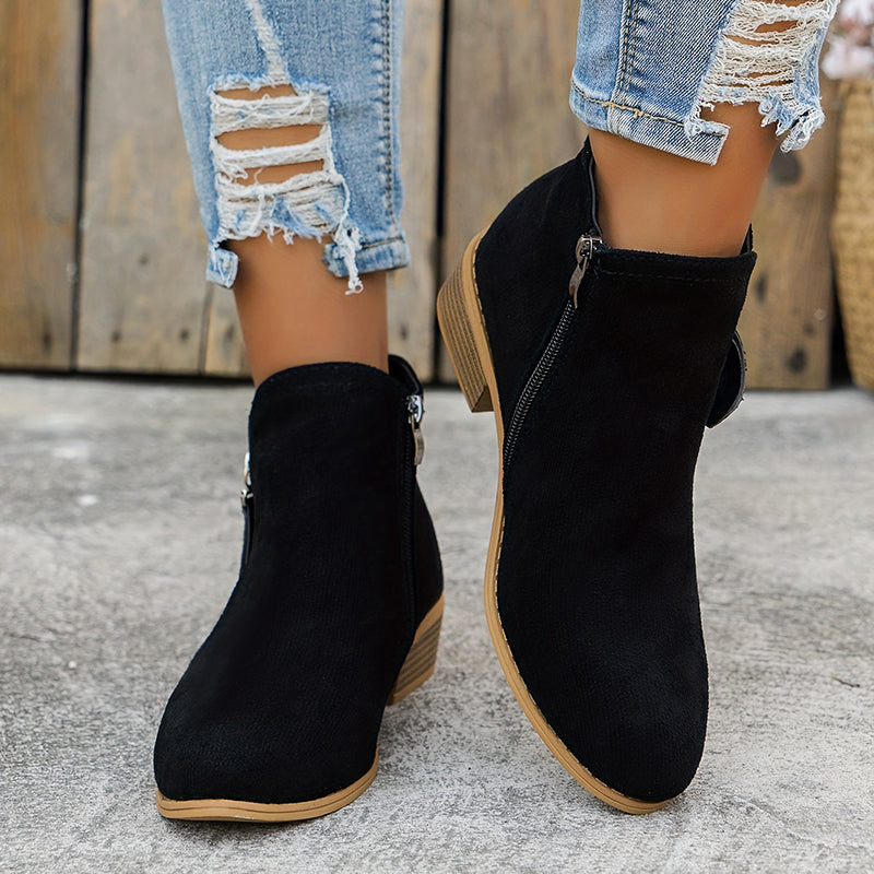 Elegant Zipper Shoes for Women | Comfortable Design | Casual Footwear