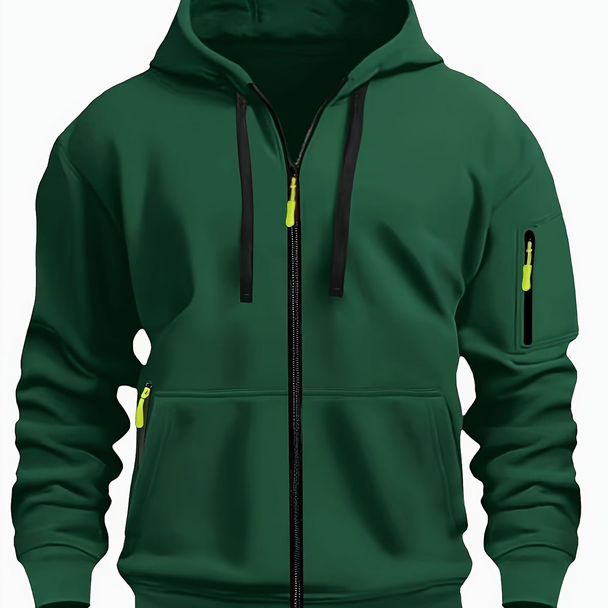 Zip-Up Hoodie for Everyday Wear | Comfortable Cotton Blend | Casual Style