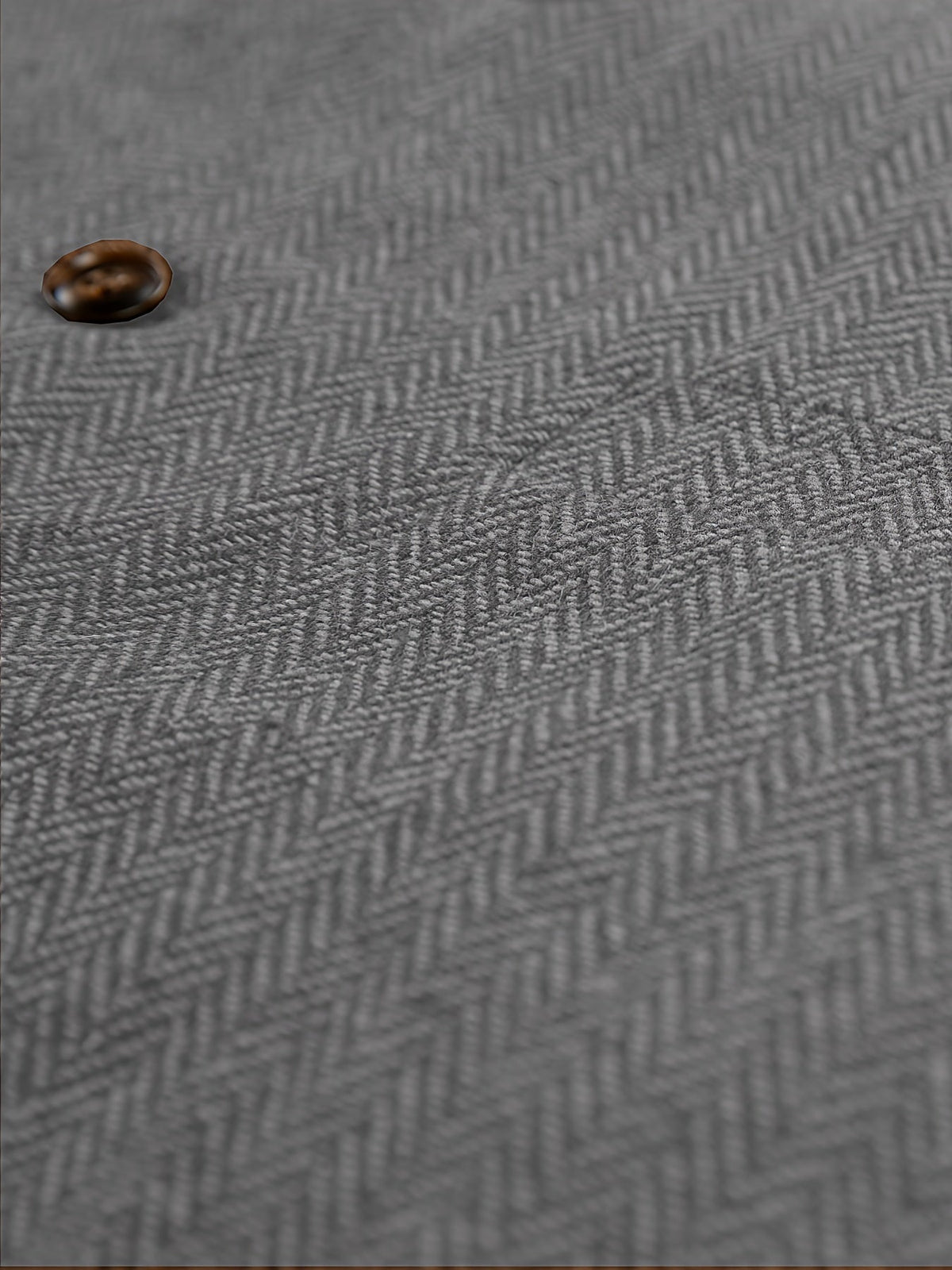 Herringbone Vest for Men | Heritage Style | Warm Wool Blend | Casual Wear