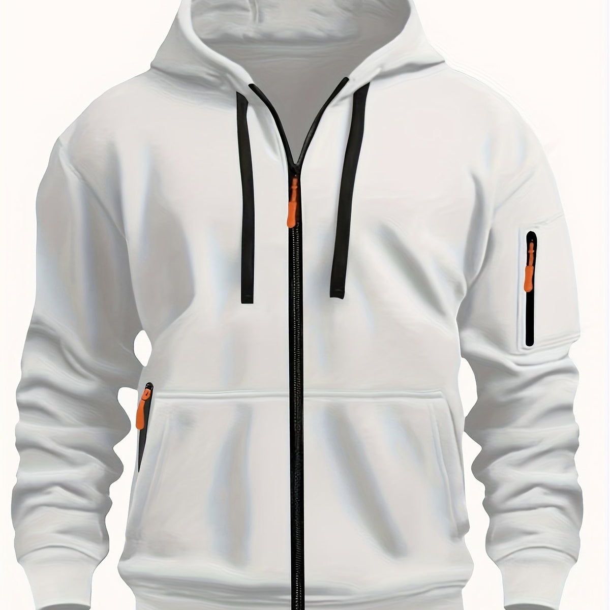 Zip-Up Hoodie for Everyday Wear | Comfortable Cotton Blend | Casual Style