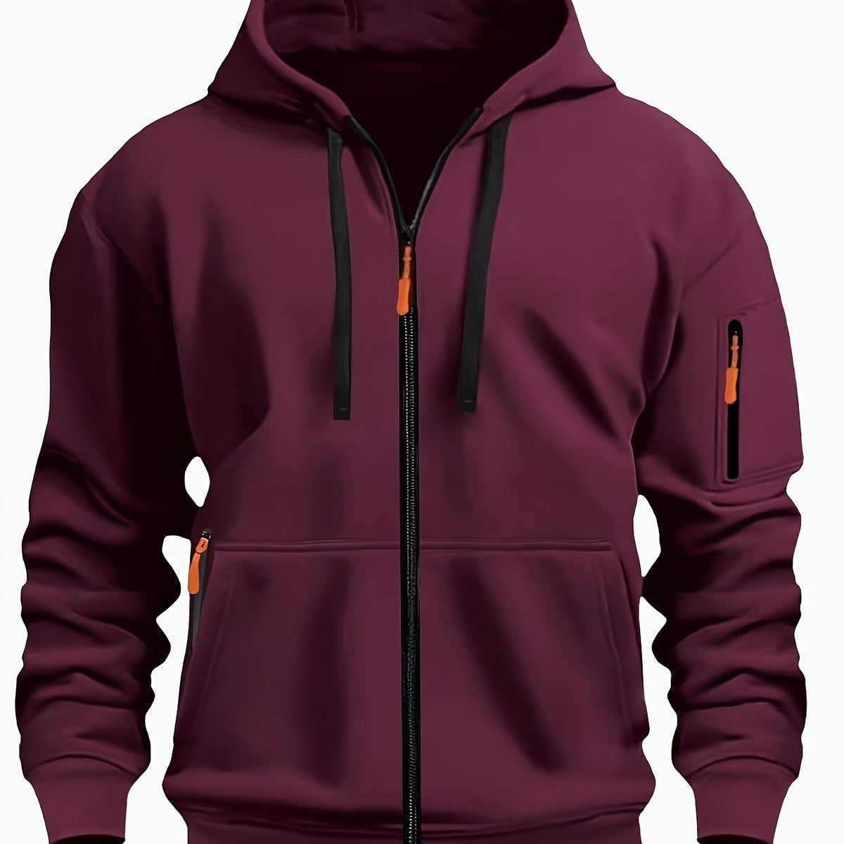 Zip-Up Hoodie for Everyday Wear | Comfortable Cotton Blend | Casual Style