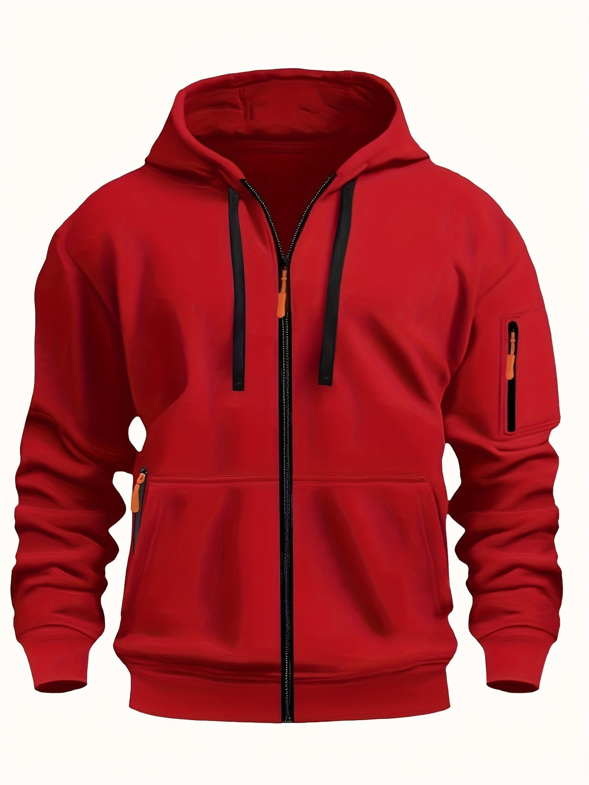 Zip-Up Hoodie for Everyday Wear | Comfortable Cotton Blend | Casual Style