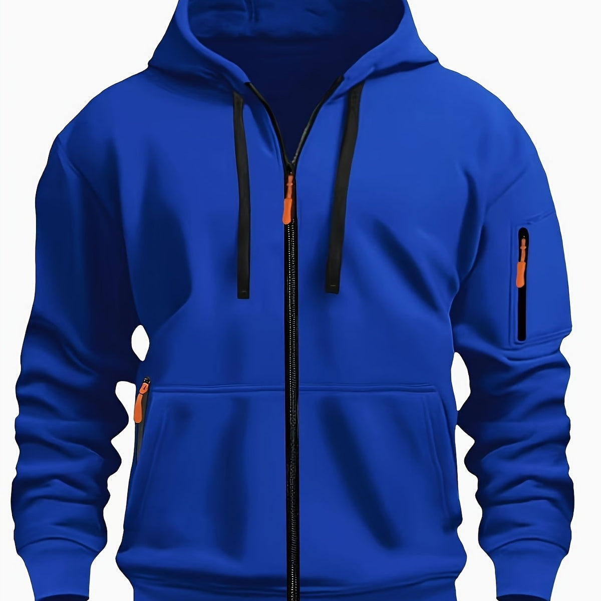 Zip-Up Hoodie for Everyday Wear | Comfortable Cotton Blend | Casual Style