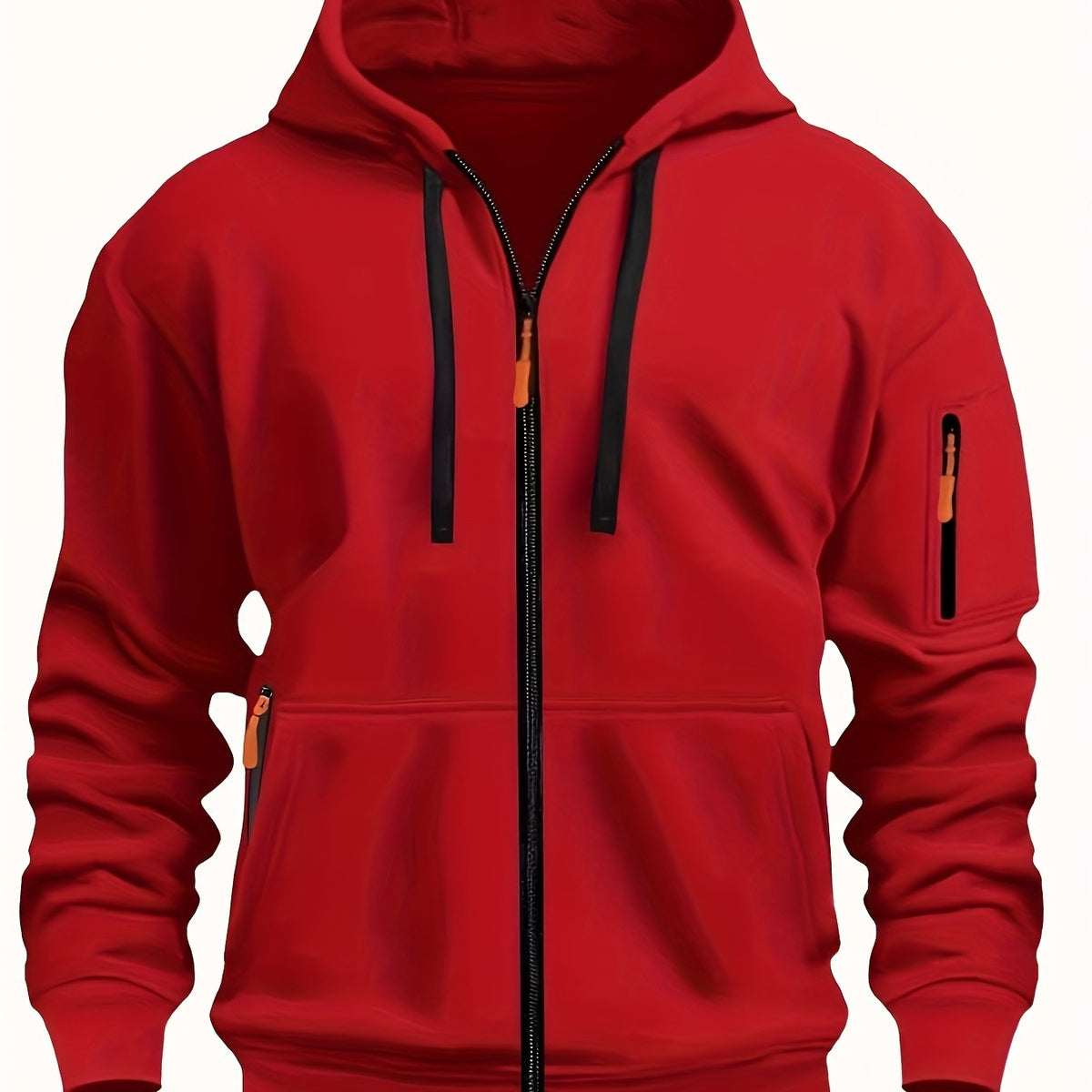 Zip-Up Hoodie for Everyday Wear | Comfortable Cotton Blend | Casual Style
