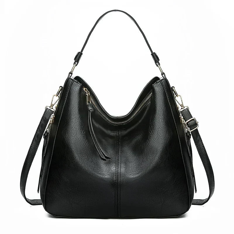 Casual Retro Shoulder Bag with Adjustable Strap for Everyday Use