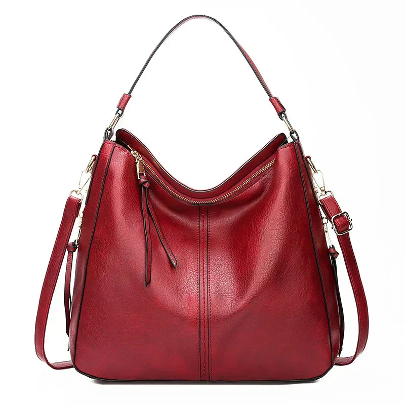 Casual Retro Shoulder Bag with Adjustable Strap for Everyday Use