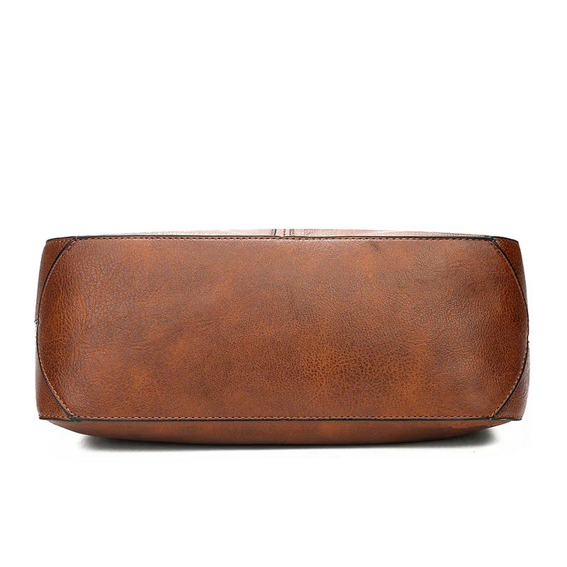 Casual Retro Shoulder Bag with Adjustable Strap for Everyday Use