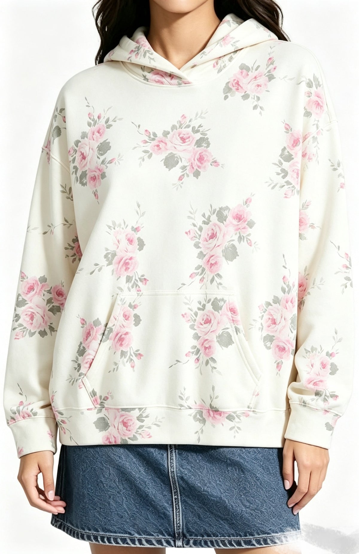 Leopard Print Hooded Sweatshirt | Women's Casual Pullover for Everyday Wear