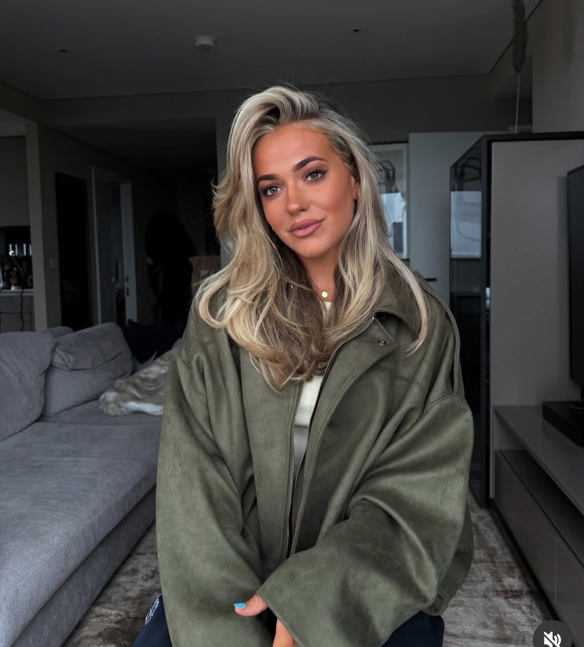 Oversized Jacket with Structured Collar – Casual Wear, Layering Essentials