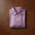 Purple Satin Shirt