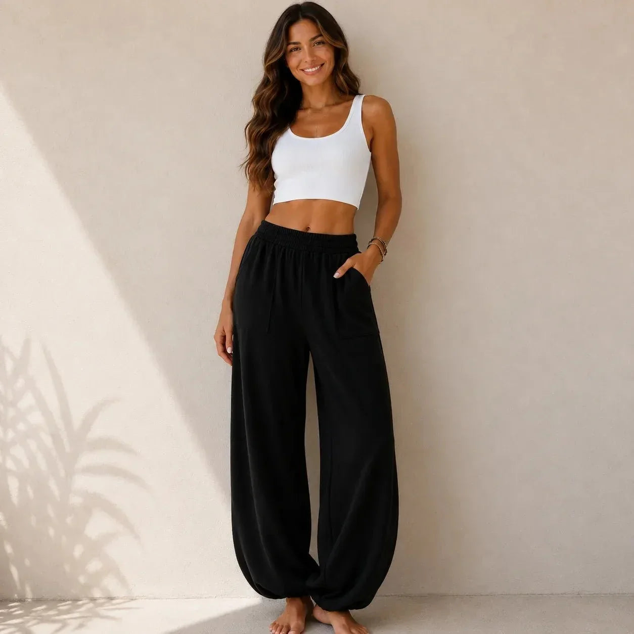 Relaxed Wide Leg Pants – Casual Comfort, Everyday Wear