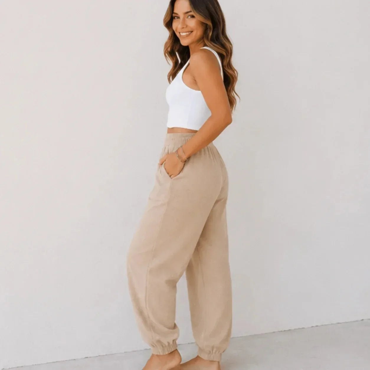 Relaxed Wide Leg Pants – Casual Comfort, Everyday Wear
