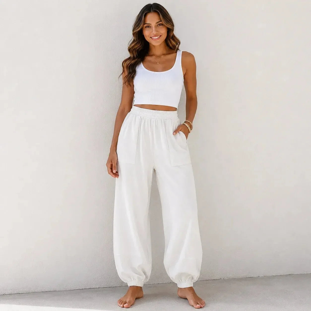 Relaxed Wide Leg Pants – Casual Comfort, Everyday Wear