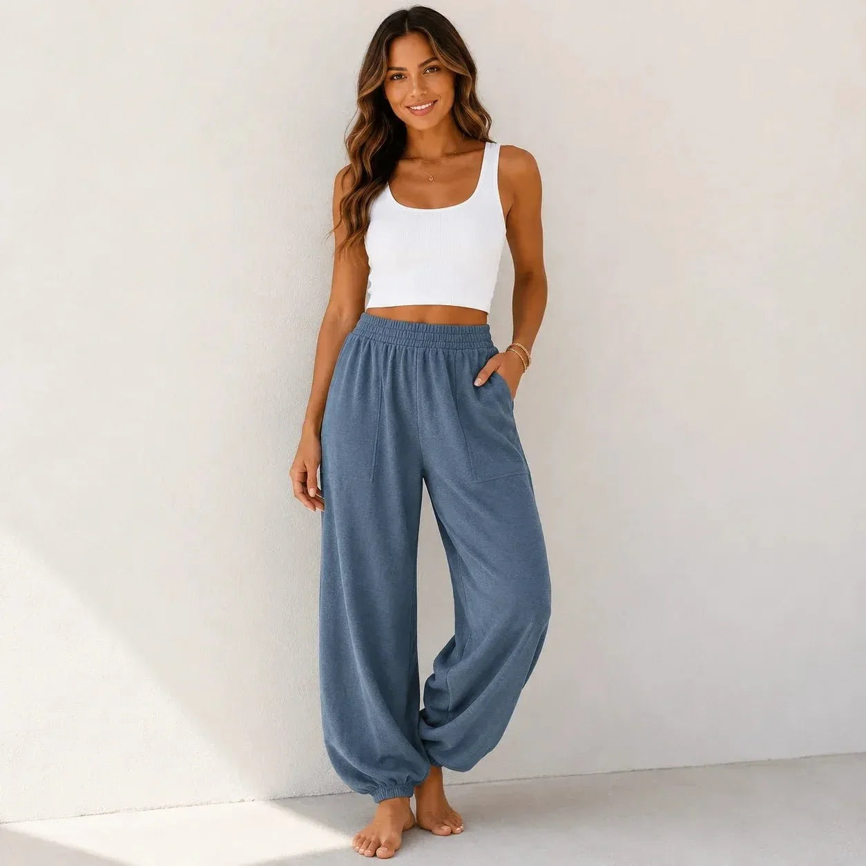 Relaxed Wide Leg Pants – Casual Comfort, Everyday Wear