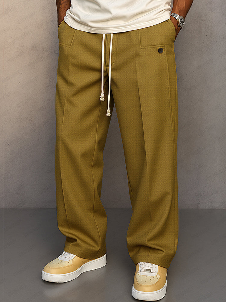 Comfortable Essential Pants for Everyday Wear - Soft Fabric, Casual Style