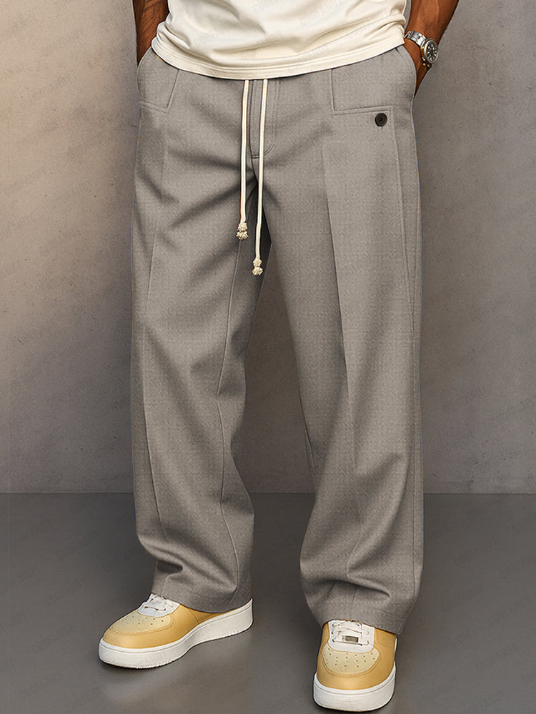 Comfortable Essential Pants for Everyday Wear - Soft Fabric, Casual Style