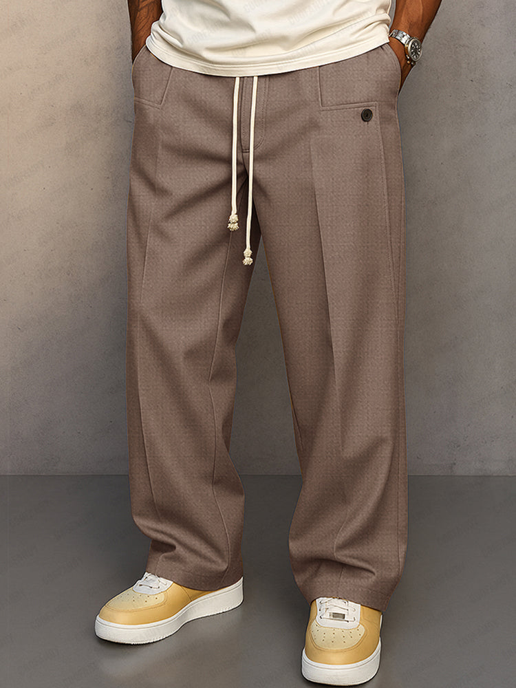 Comfortable Essential Pants for Everyday Wear - Soft Fabric, Casual Style