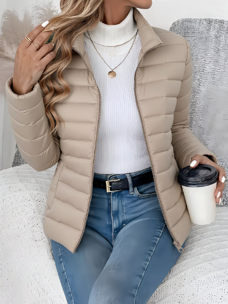 Lightweight Quilted Spring Jacket for Women - Stylish and Versatile Outerwear