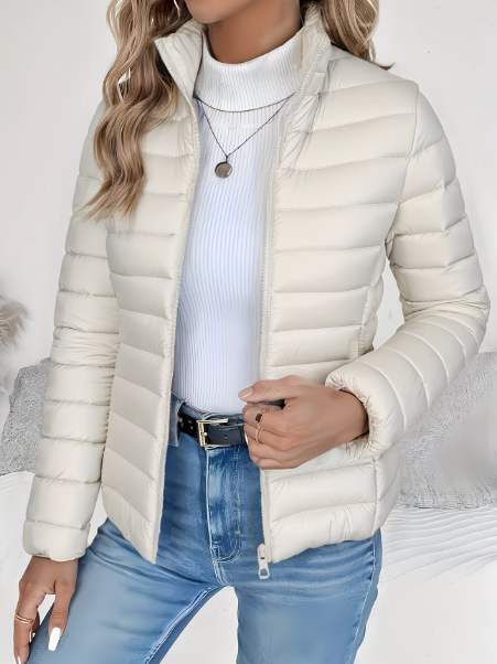 Lightweight Quilted Spring Jacket for Women - Stylish and Versatile Outerwear