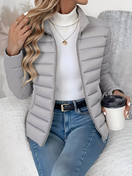 Lightweight Quilted Spring Jacket for Women - Stylish and Versatile Outerwear