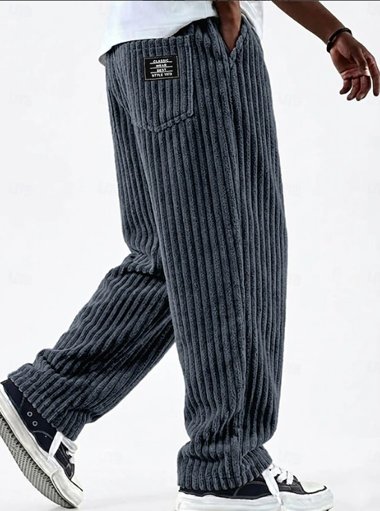 Classic Corduroy Everyday Pants for Men | Comfortable Casual Wear