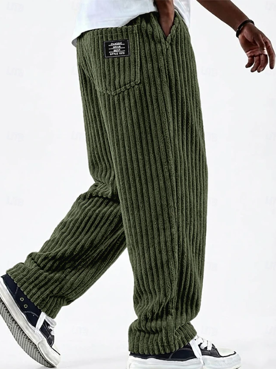 Classic Corduroy Everyday Pants for Men | Comfortable Casual Wear