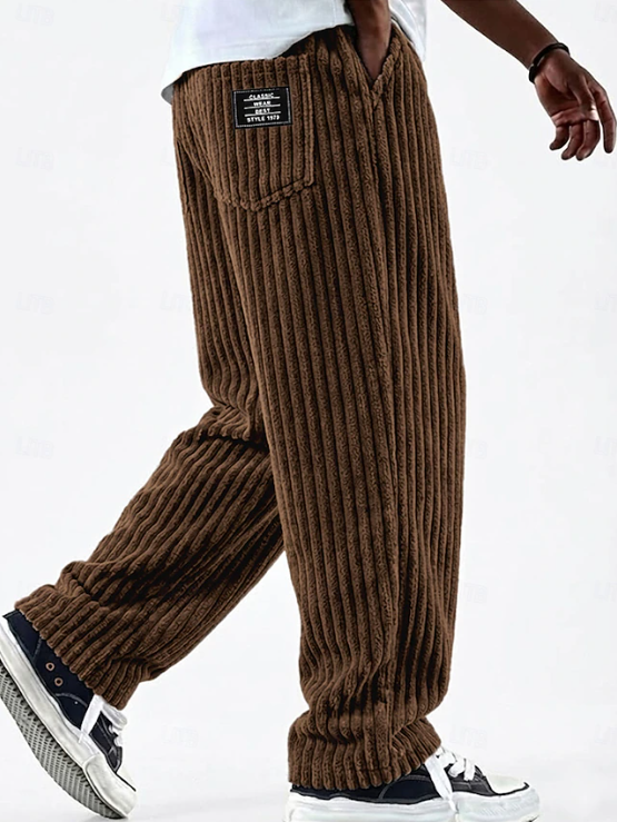 Classic Corduroy Everyday Pants for Men | Comfortable Casual Wear