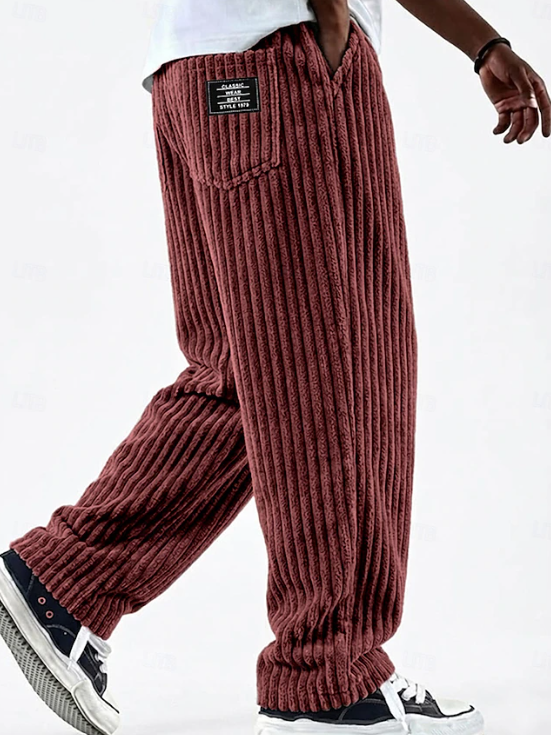Classic Corduroy Everyday Pants for Men | Comfortable Casual Wear