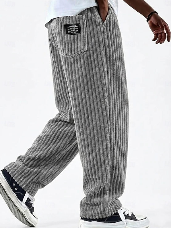 Classic Corduroy Everyday Pants for Men | Comfortable Casual Wear