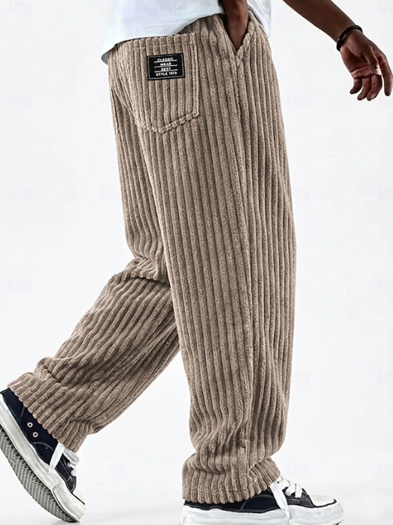 Classic Corduroy Everyday Pants for Men | Comfortable Casual Wear
