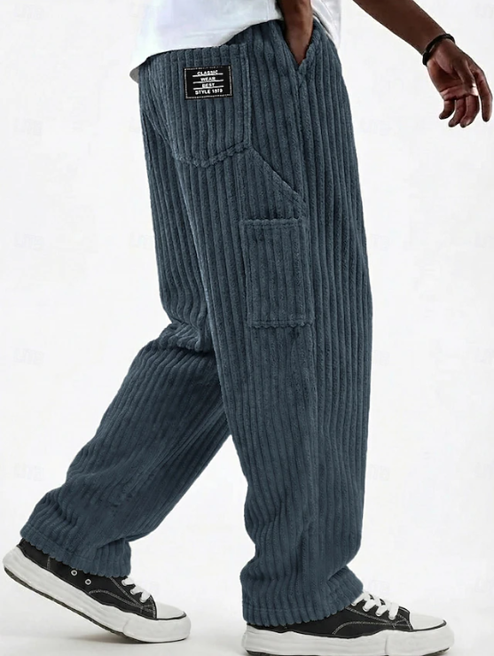 Classic Corduroy Everyday Pants for Men | Comfortable Casual Wear