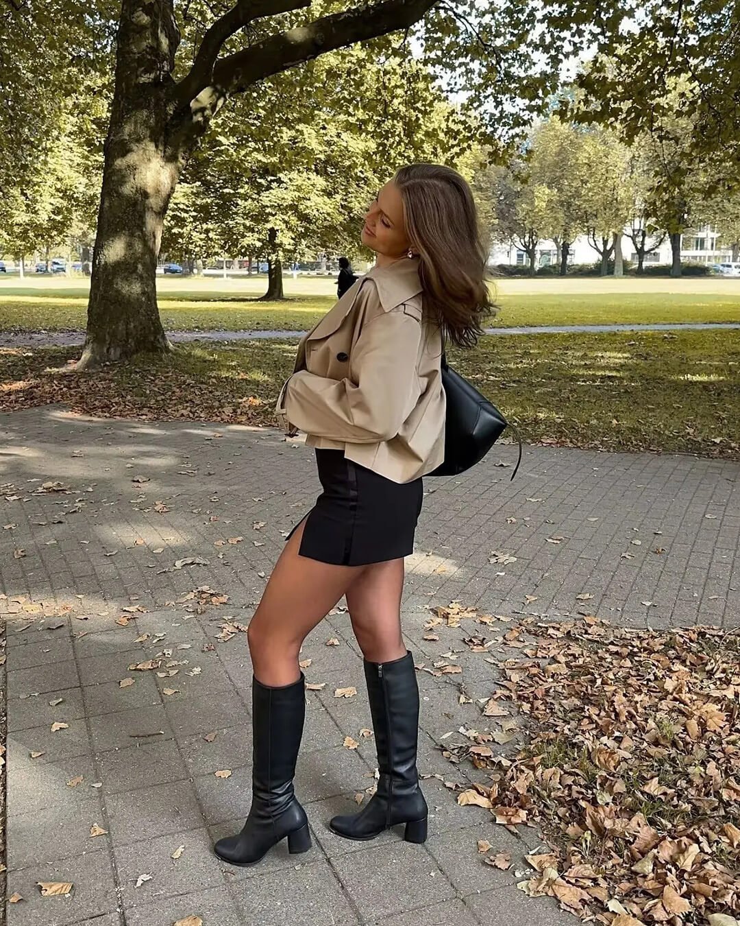 Short Trench Coat – Casual, Office Wear