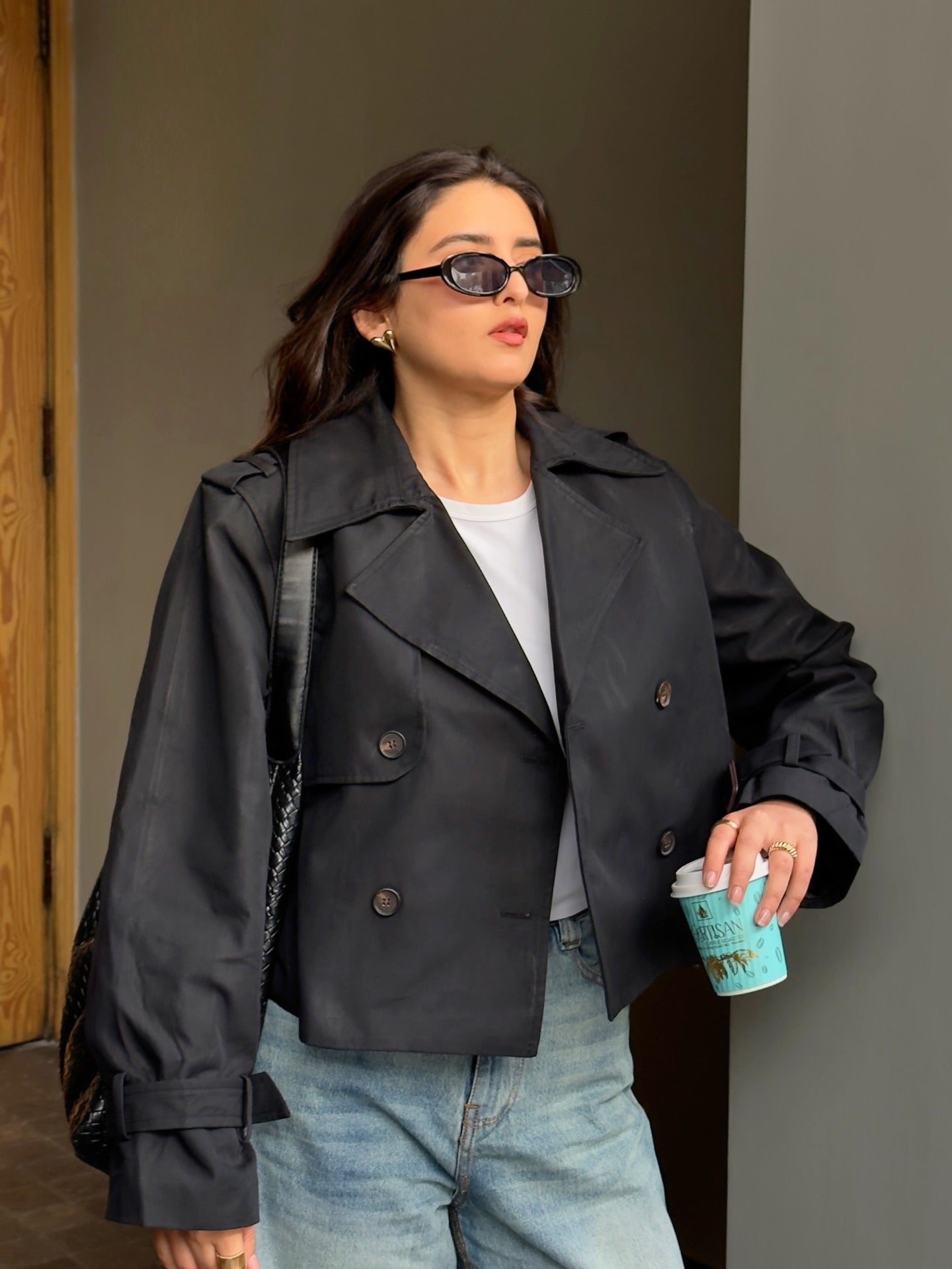 Short Trench Coat – Casual, Office Wear
