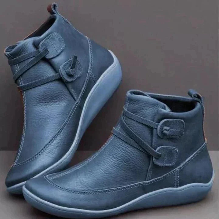 Comfort Support Ankle Boots for Women | Durable Material | Casual Style
