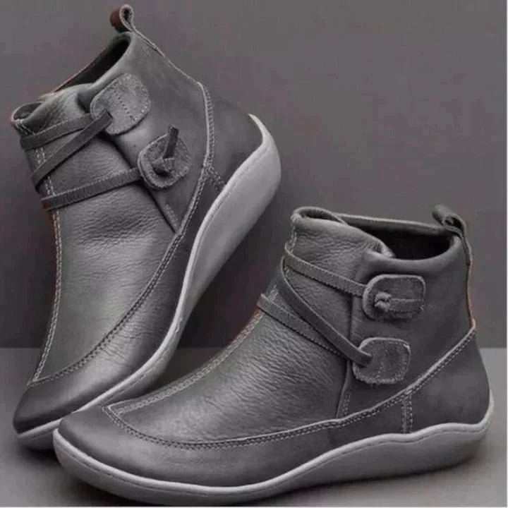 Comfort Support Ankle Boots for Women | Durable Material | Casual Style