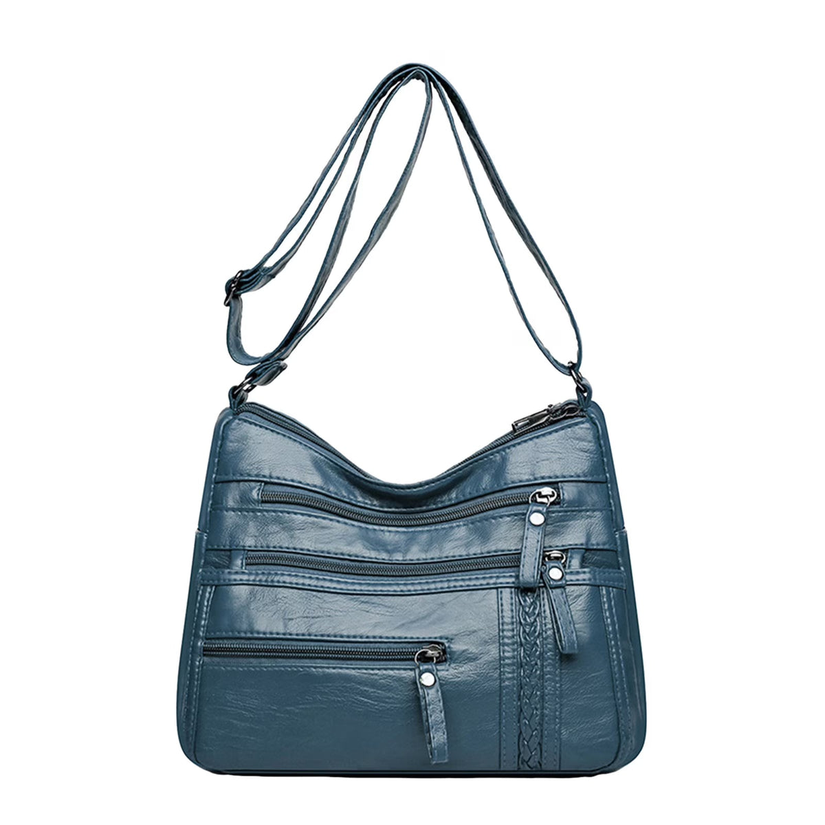 Vintage Relaxed Shoulder Bag | Soft Fabric | Casual Everyday Use