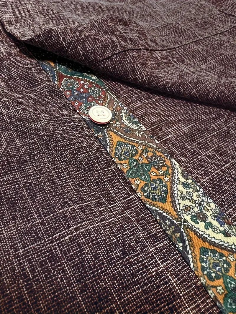 Tailored Button-Up Shirt | Cotton Blend | Classic Fit | Men's Dress Shirt