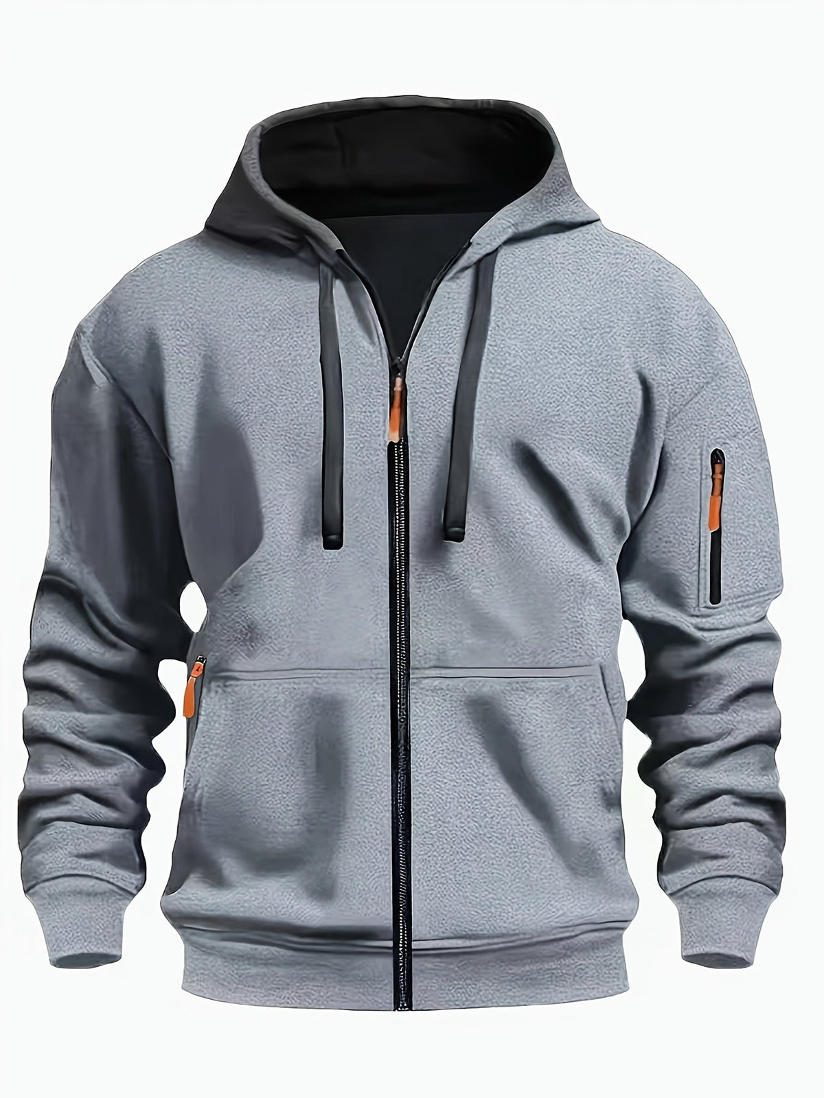 Zip-Up Hoodie for Everyday Wear | Comfortable Cotton Blend | Casual Style