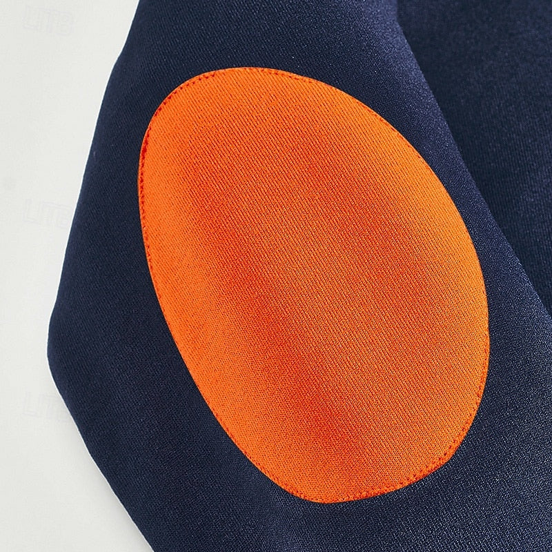 Quarter-Zip Color Block Pullover for Men | Soft Fabric | Casual Wear