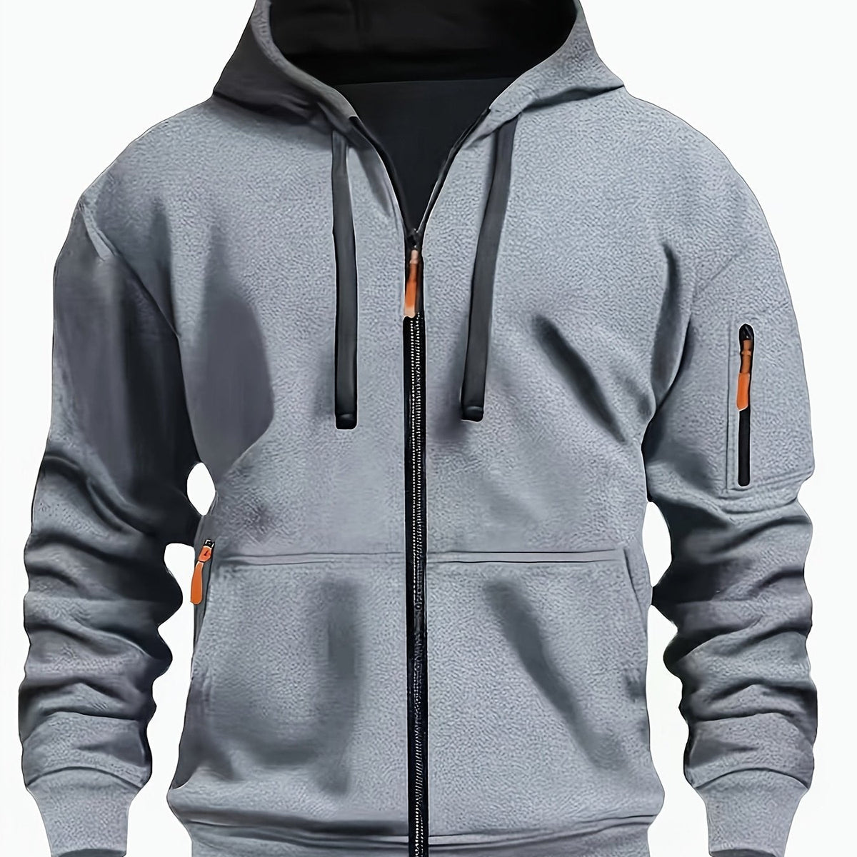 Zip-Up Hoodie for Everyday Wear | Comfortable Cotton Blend | Casual Style