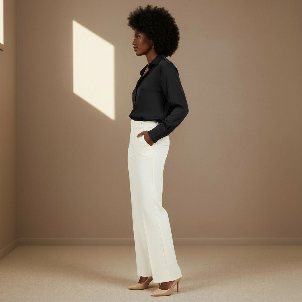 Black Satin Shirt - Satinni