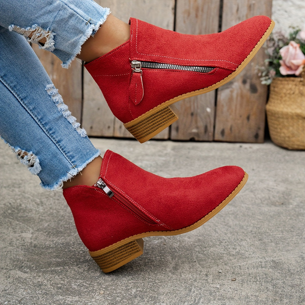 Elegant Zipper Shoes for Women | Comfortable Design | Casual Footwear