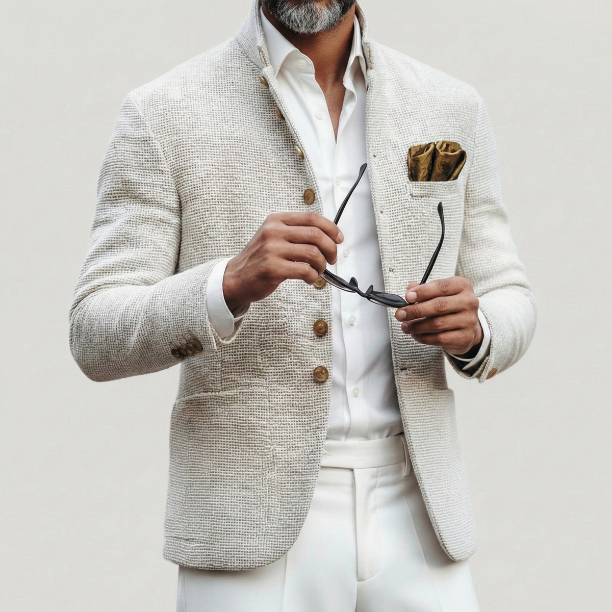 Single Breasted Cardigan for Men | Refined Knitwear | Versatile Casual Wear