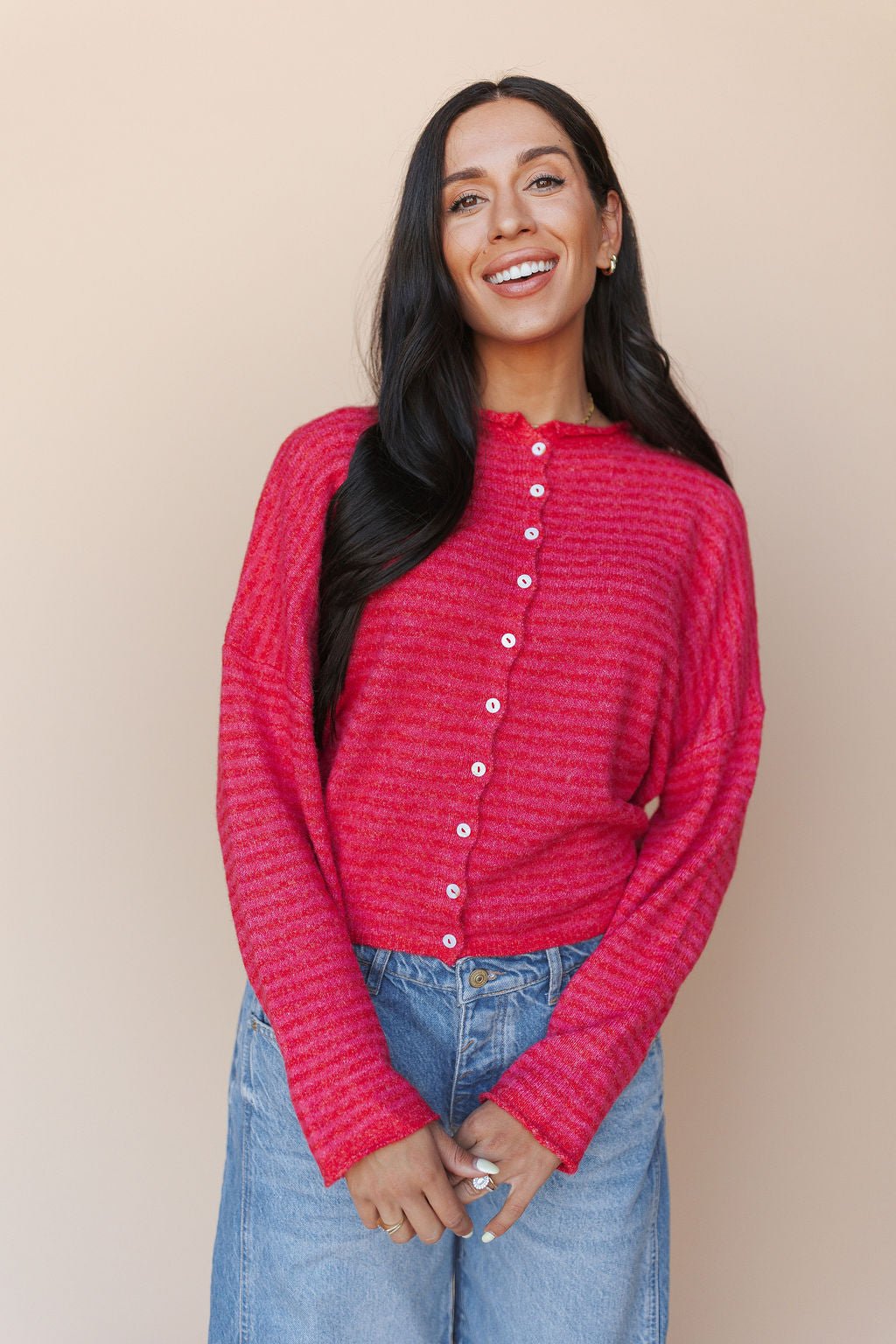 Cardigan Stripe Piper – Casual Wear, Everyday Style