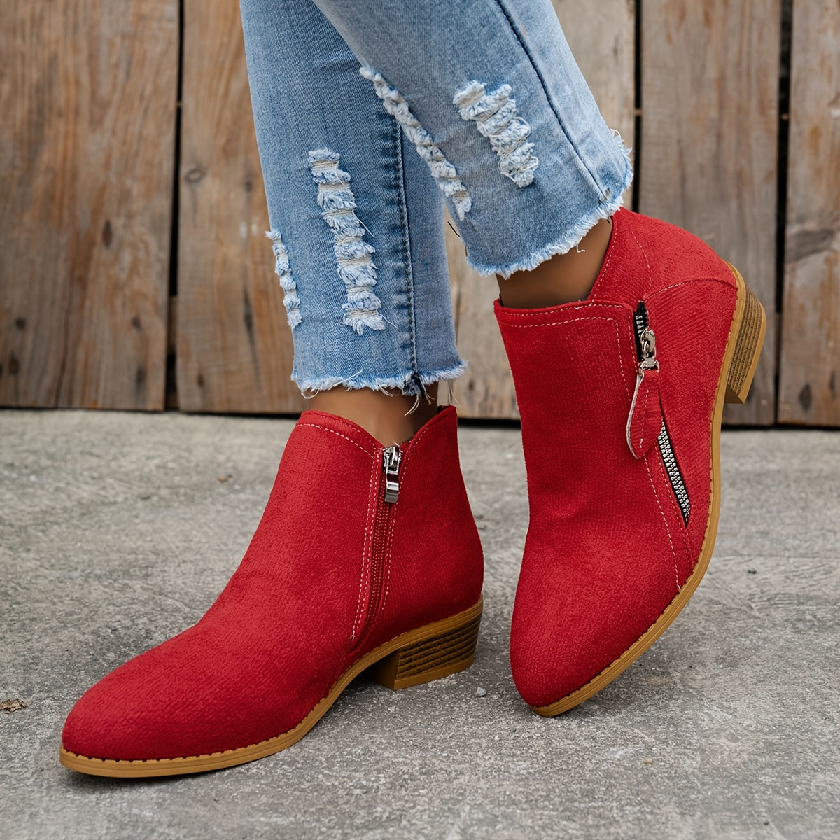 Elegant Zipper Shoes for Women | Comfortable Design | Casual Footwear