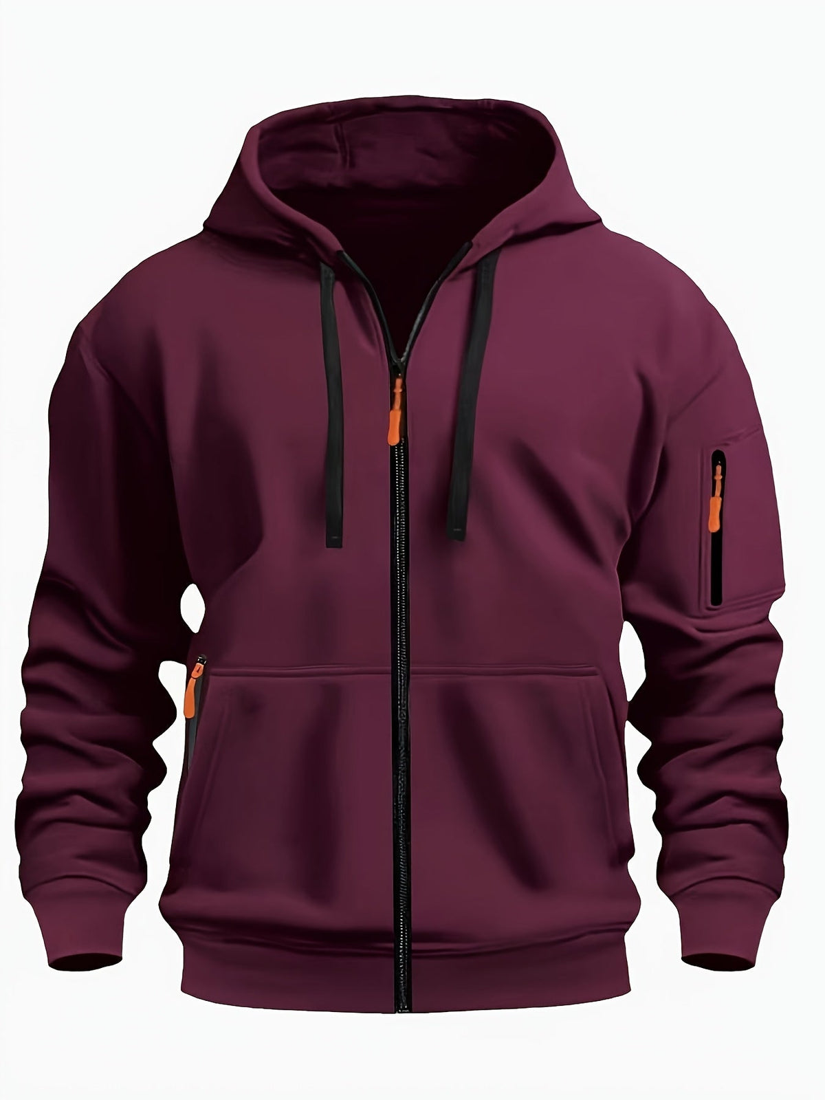 Zip-Up Hoodie for Everyday Wear | Comfortable Cotton Blend | Casual Style